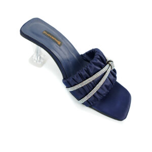 elegant navy blue mules with crystal accents dsc01611