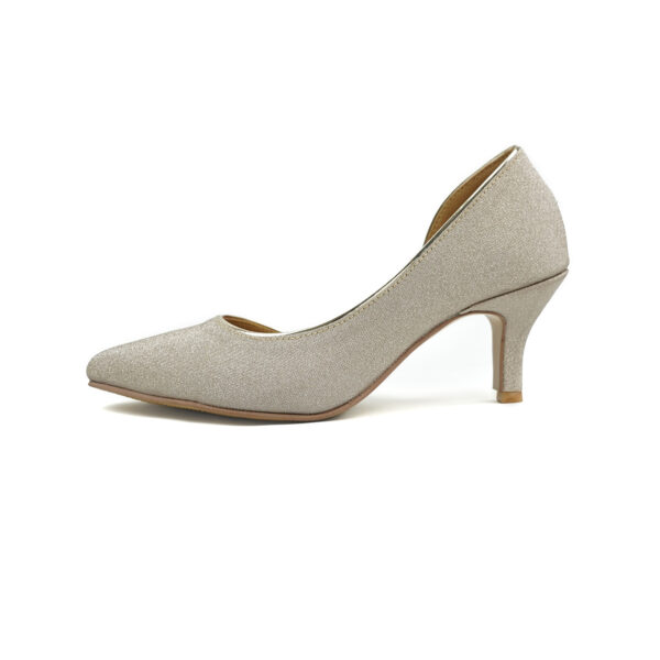 Shine Bright Like a Diamond in These Gold Pumps - Image 3